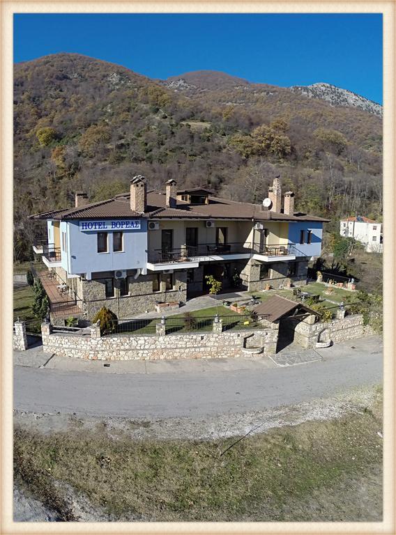 Voreas Hotel Káto Loutrákion Dış mekan fotoğraf